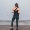 Salutation Tank Top - Black - Senita Athletics