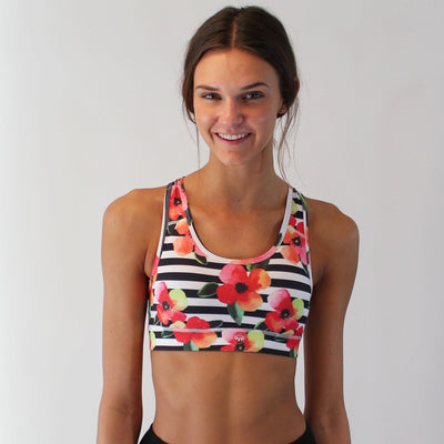 Sarah Sports Bra - Bahamas - Senita Athletics