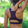 Sarah Sports Bra - Eggplant - Senita Athletics