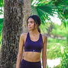 Sarah Sports Bra - Eggplant - Senita Athletics