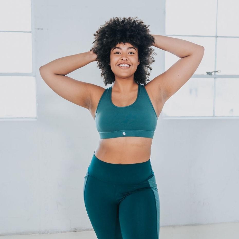 Sarah Sports Bra - Fern - Senita Athletics