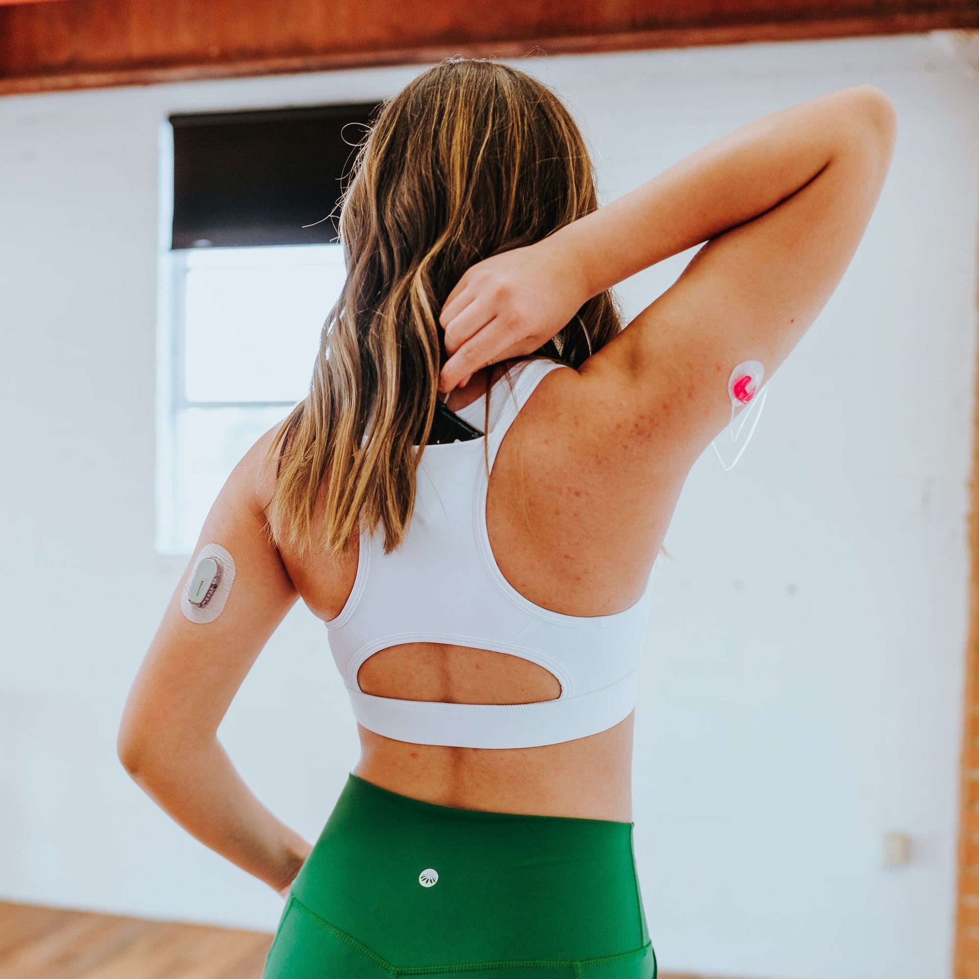 Sarah Sports Bra - White - Senita Athletics