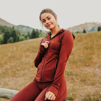 Sculpt Jacket - Bronze - Senita Athletics