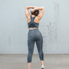 Seamless Power Capris - Gray - Senita Athletics