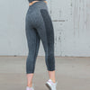 Seamless Power Capris - Gray - Senita Athletics