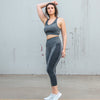 Seamless Power Capris - Gray - Senita Athletics