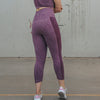 Seamless Power Capris - Purple - Senita Athletics