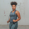 Seamless Power Tank Top - Gray - Senita Athletics