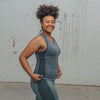 Seamless Power Tank Top - Gray - Senita Athletics