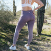 Seamless Strength Leggings - Eggplant Ombre - Senita Athletics