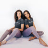 Seamless Strength Leggings - Eggplant Ombre - Senita Athletics