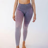 Seamless Strength Leggings - Eggplant Ombre - Senita Athletics