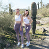 Seamless Strength Leggings - Eggplant Ombre - Senita Athletics