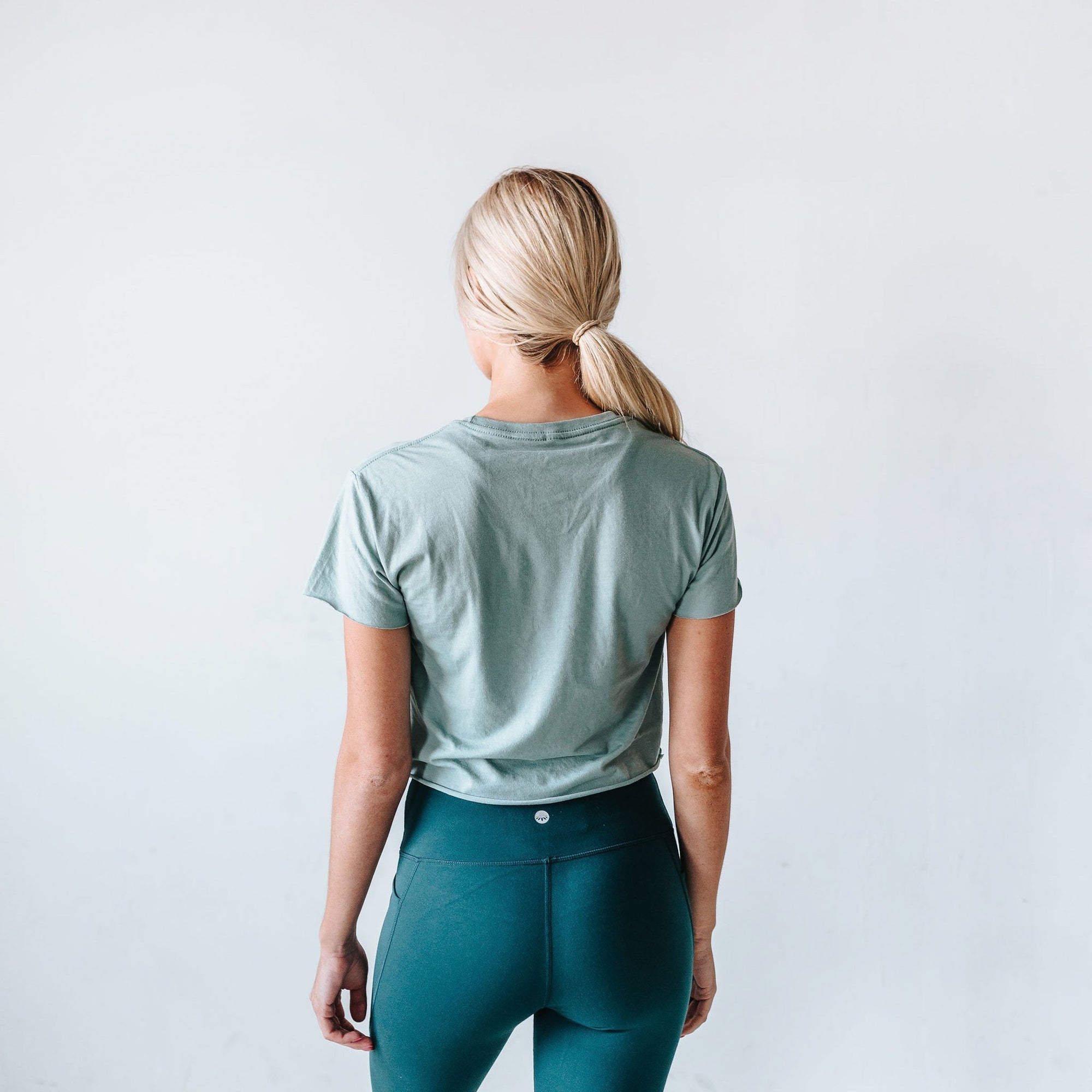 Senita Crop Top - Green - Senita Athletics