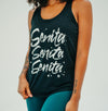 Senita Racerback Tank Top - Black - Senita Athletics