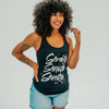 Senita Racerback Tank Top - Black - Senita Athletics