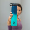 Senita Water Bottle - Blue Ombre - Senita Athletics