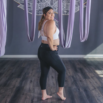 Shakti 7/8 Capris - Black - Senita Athletics