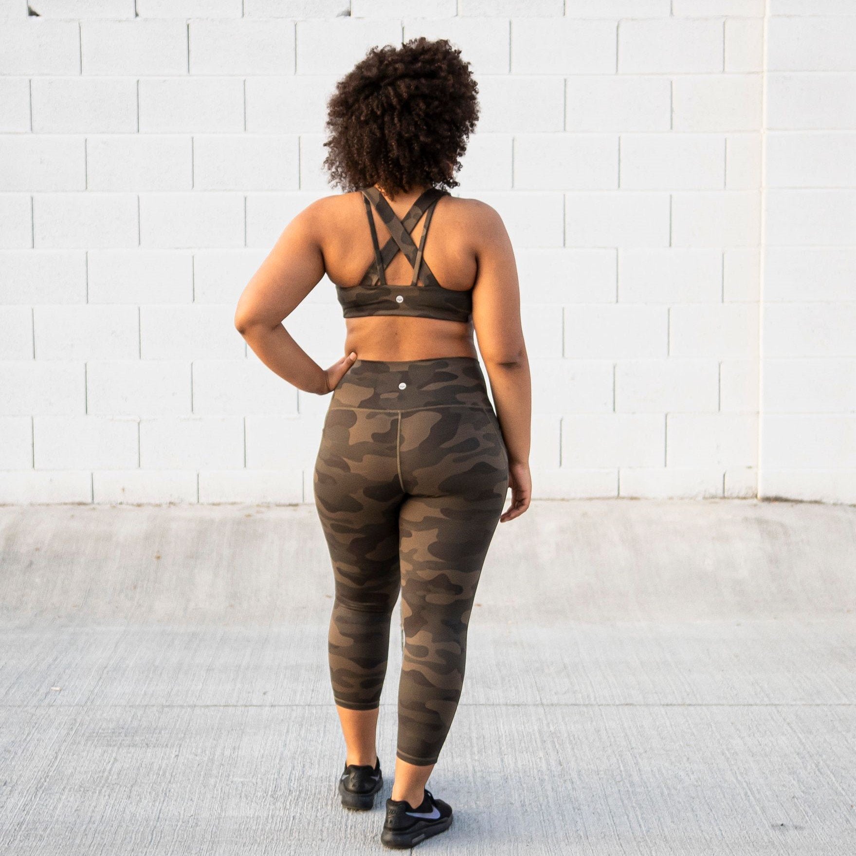 Shakti 7/8 Capris - Camo - Senita Athletics