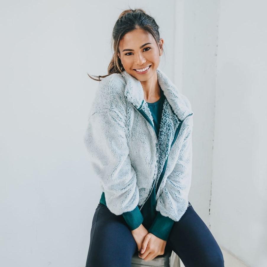 Sherpa Bomber Jacket - Ponderosa - Senita Athletics