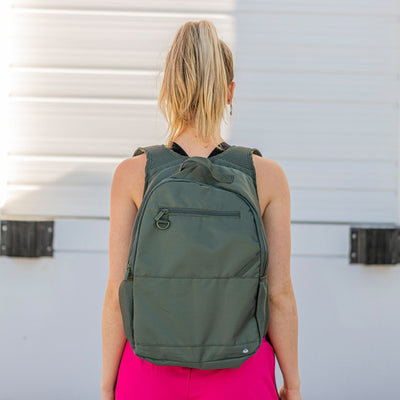 Signature Backpack - Green - Senita Athletics