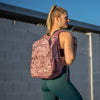 Signature Backpack - Pink Hibiscus - Senita Athletics