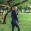 Sporty Zip Up Jacket - Navy - Senita Athletics