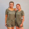 Strappy Romper - Pine Green - Senita Athletics