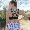 Strappy Sports Bra - Black - Senita Athletics