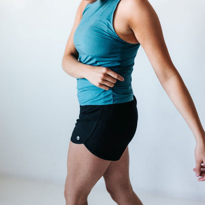 Swift Shorts 4 - Black - Senita Athletics