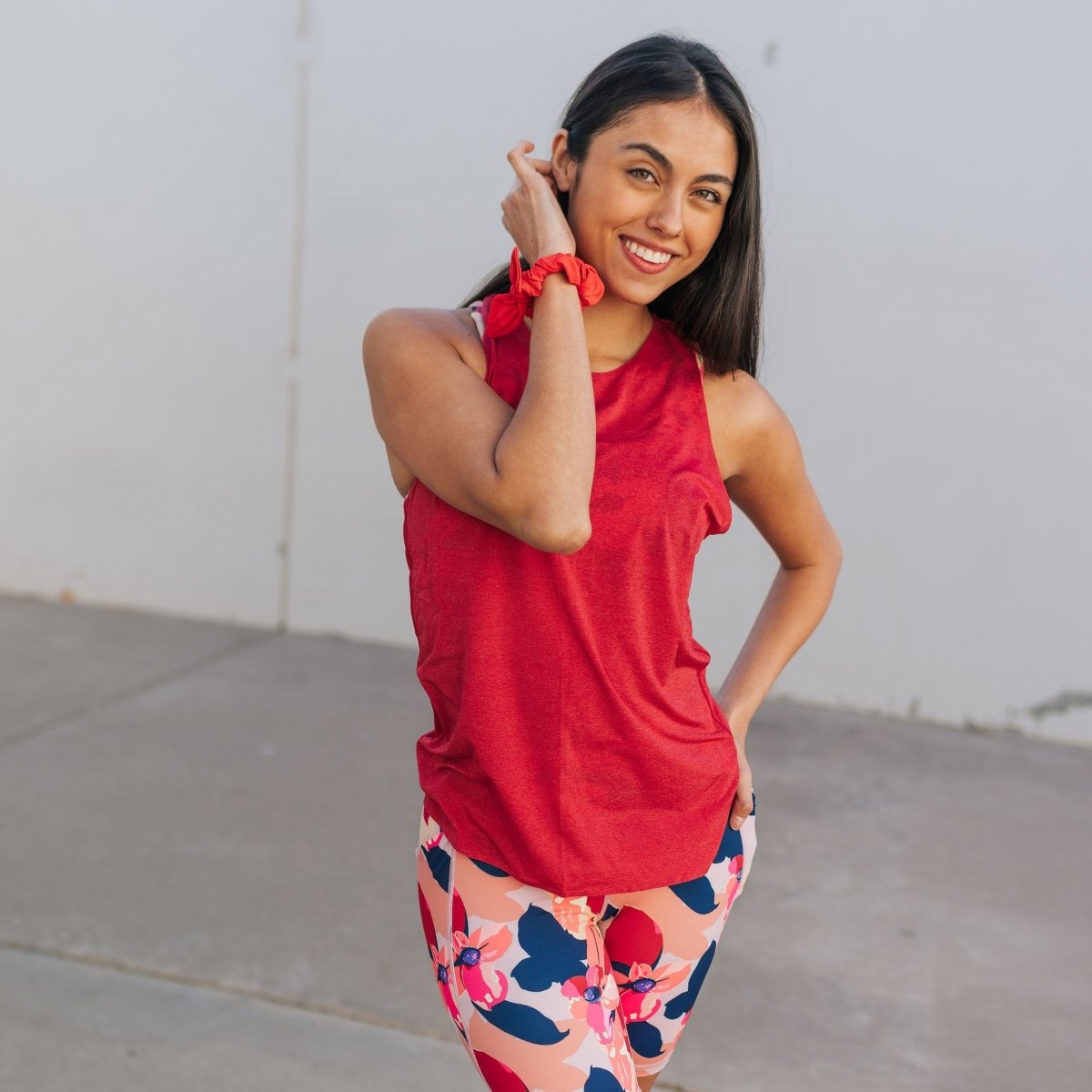 Tahoe Tank - Cherry - Senita Athletics