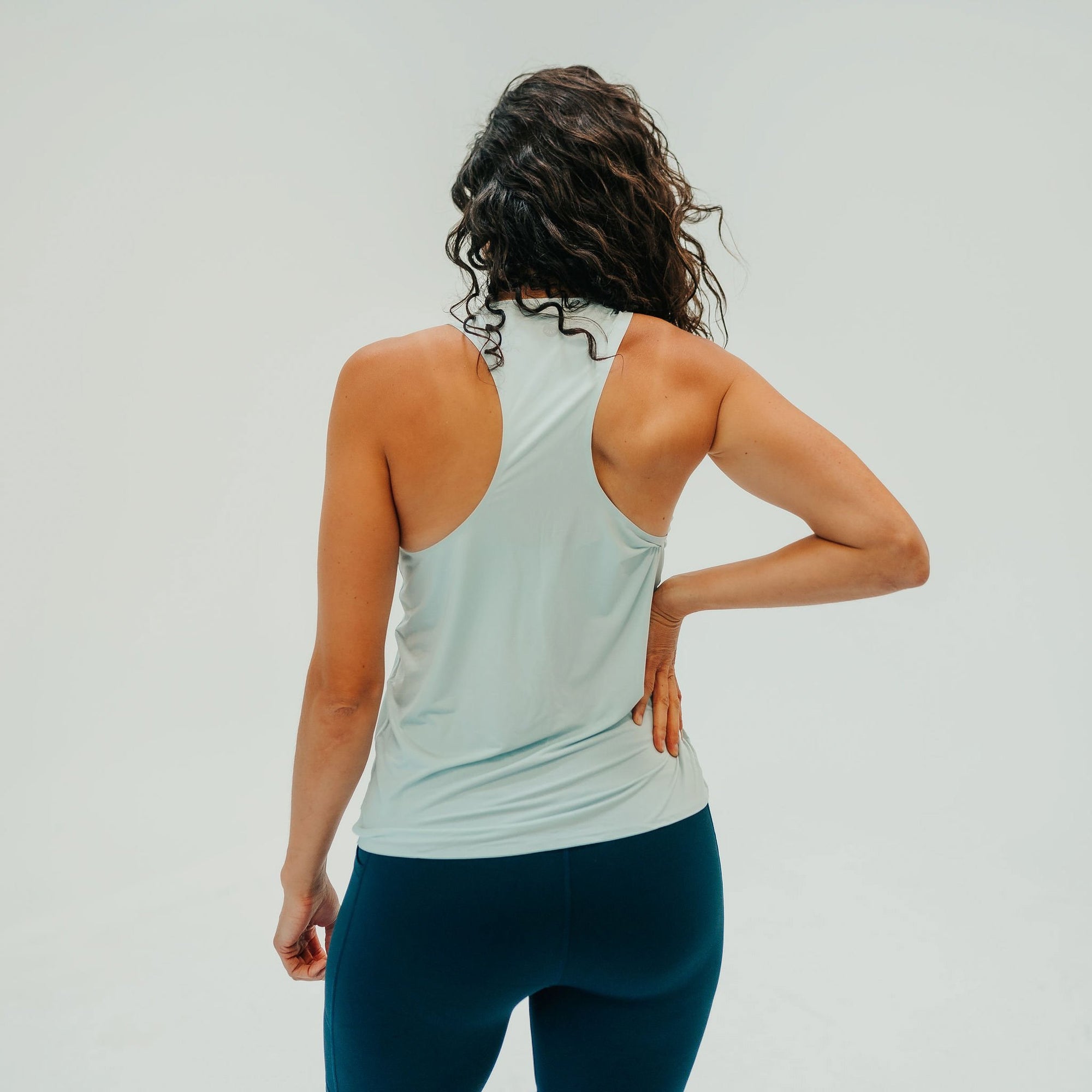 Tahoe Tank - Powder Blue - Senita Athletics