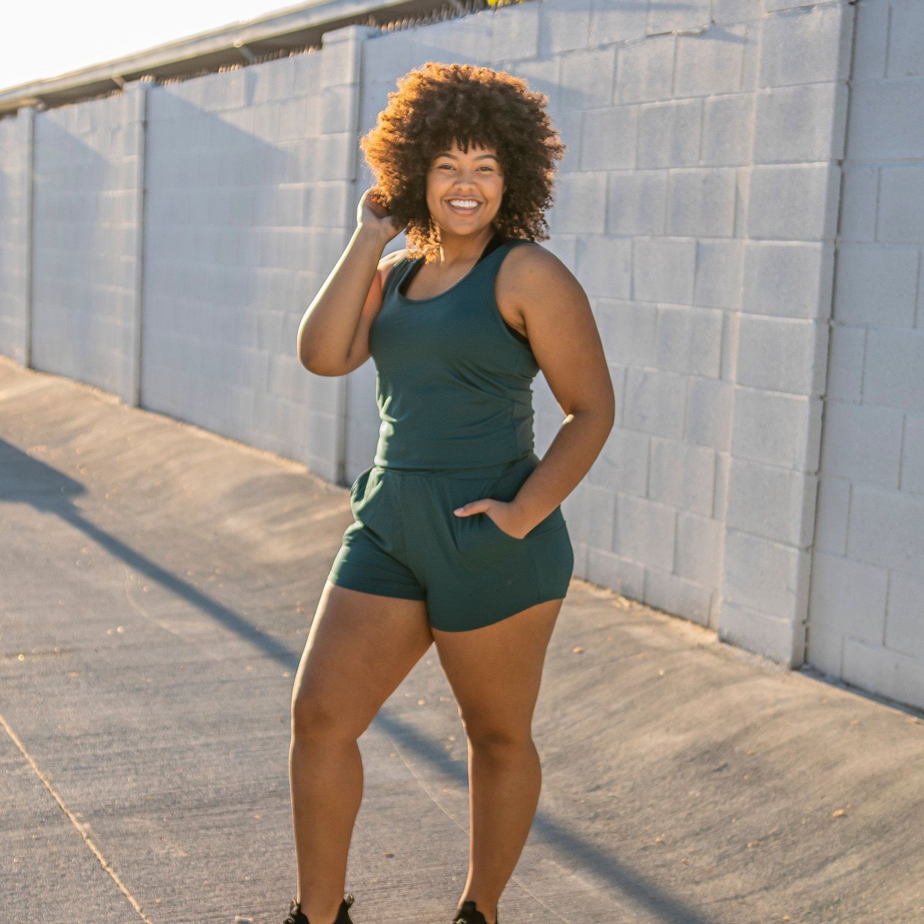 Tank Romper - Pacific - Senita Athletics