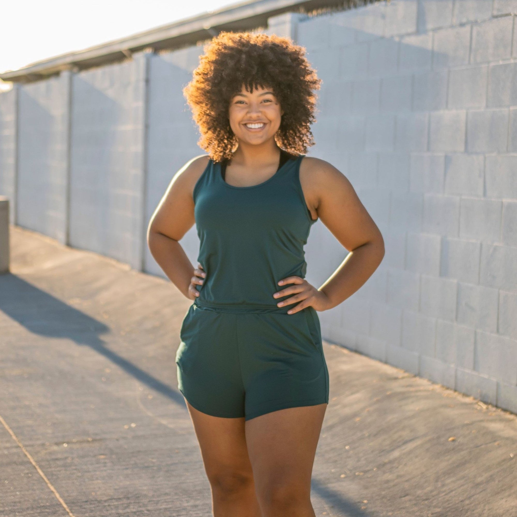 Tank Romper - Pacific - Senita Athletics
