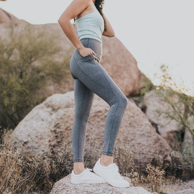 Thermal Warm Leggings - Gray - Senita Athletics