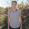 Trail Run Tank - Gray - Senita Athletics