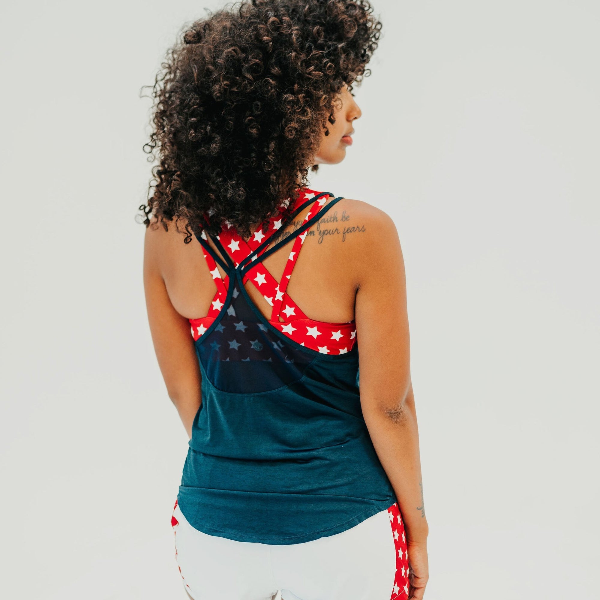 Trail Run Tank - Navy - Senita Athletics