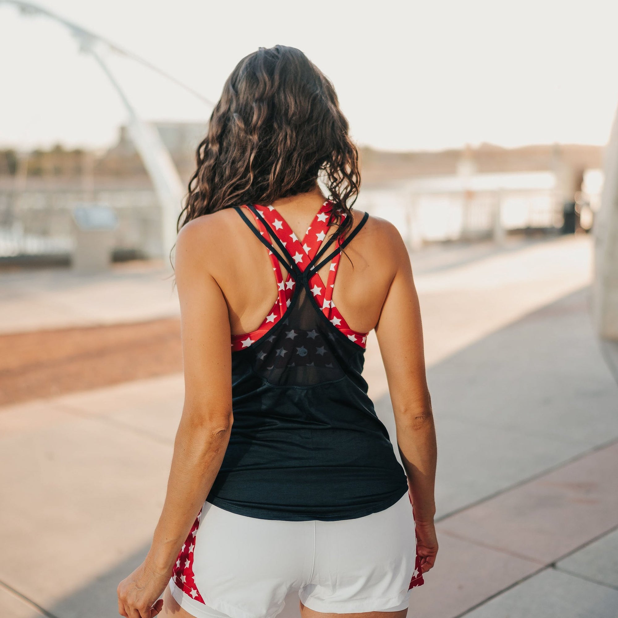 Trail Run Tank - Navy - Senita Athletics