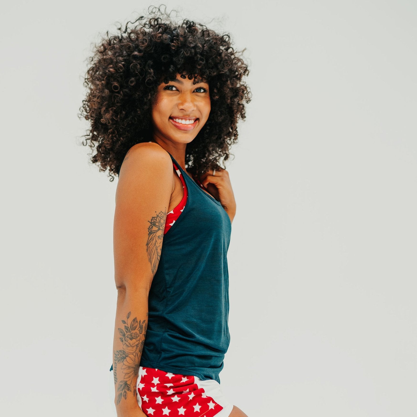 Trail Run Tank - Navy - Senita Athletics