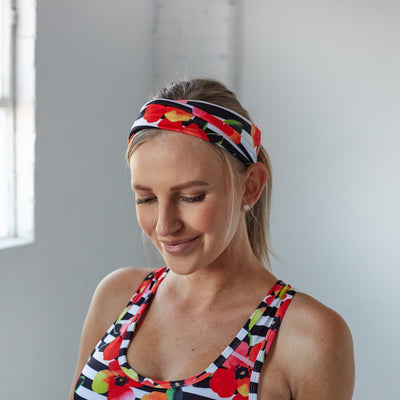 Twisted Headband - Bahamas - Senita Athletics