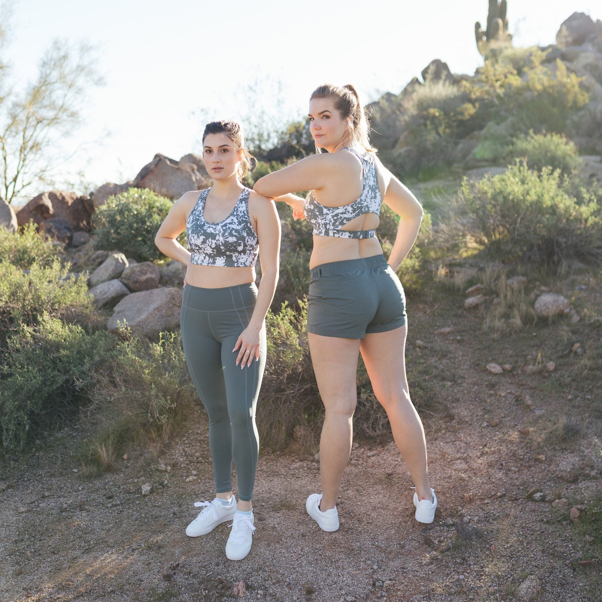 Voyage Shorts - Fern - Senita Athletics