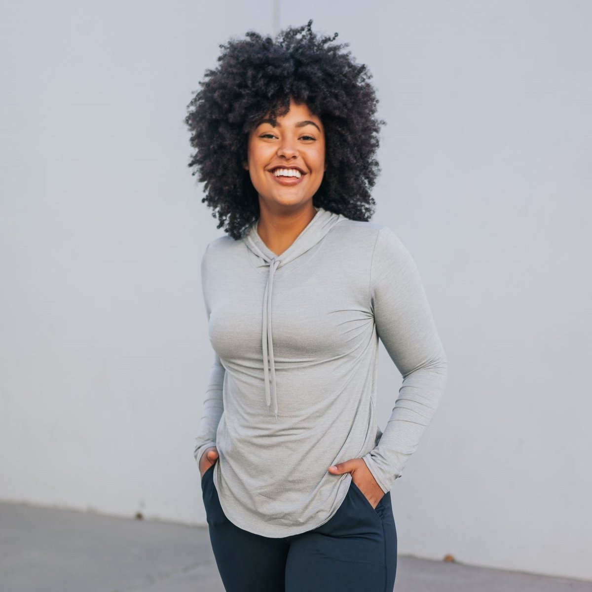 Weekend Hoodie - Heathered Gray - Senita Athletics
