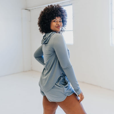 Weekend Hoodie - Steel Blue - Senita Athletics
