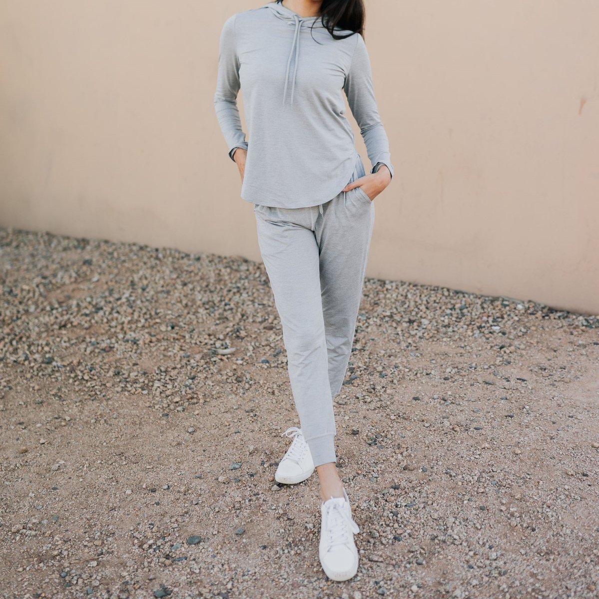 Weekend Joggers - Heathered Gray - Senita Athletics