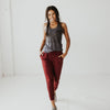 Weekend Joggers - Mulberry - Senita Athletics