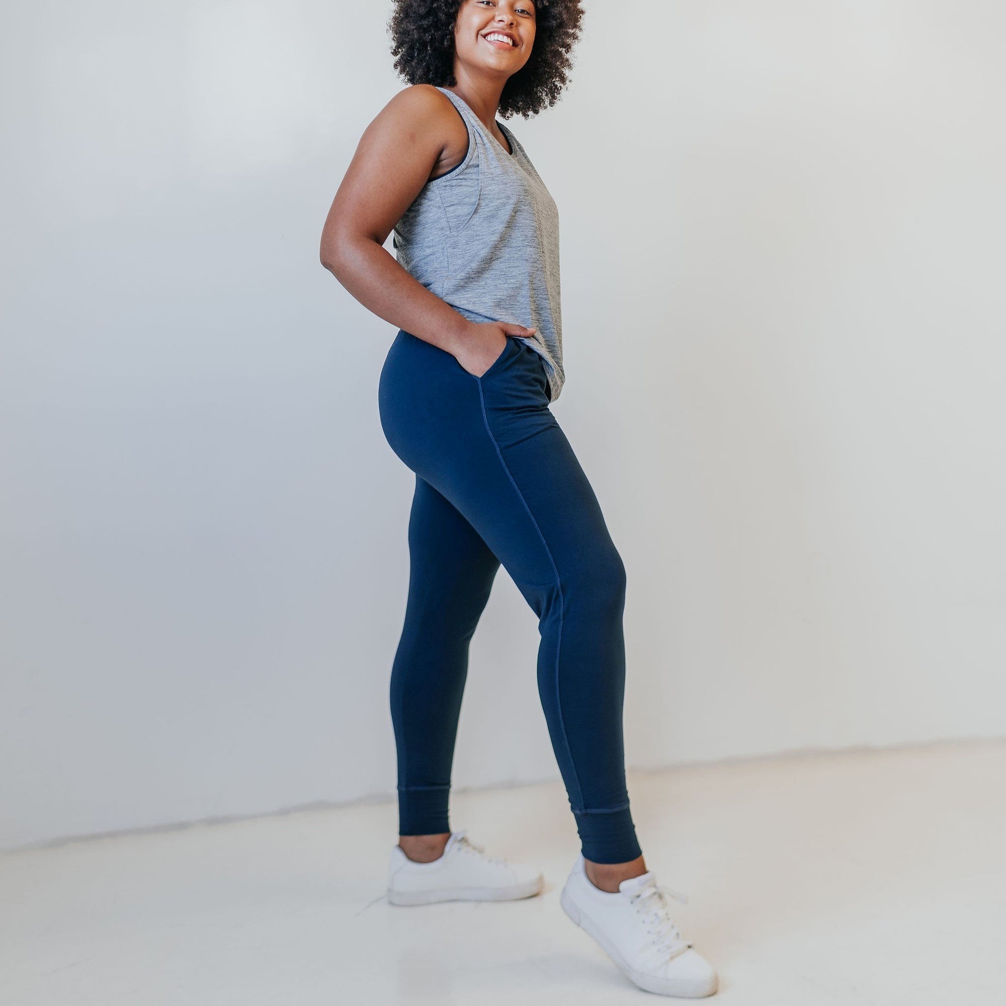 Weekend Joggers - Navy - Senita Athletics