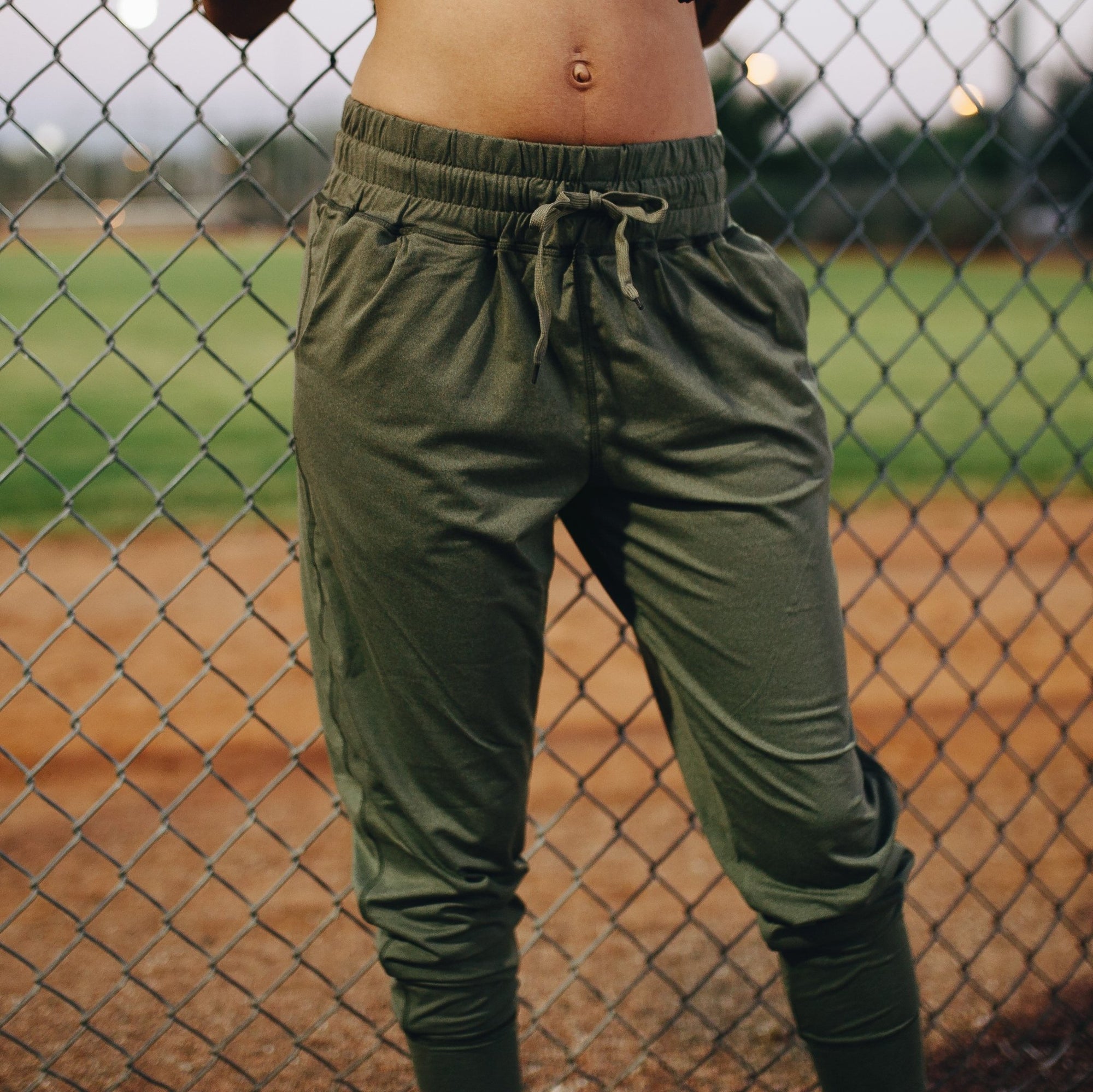 Weekend Joggers - Pine Green - Senita Athletics