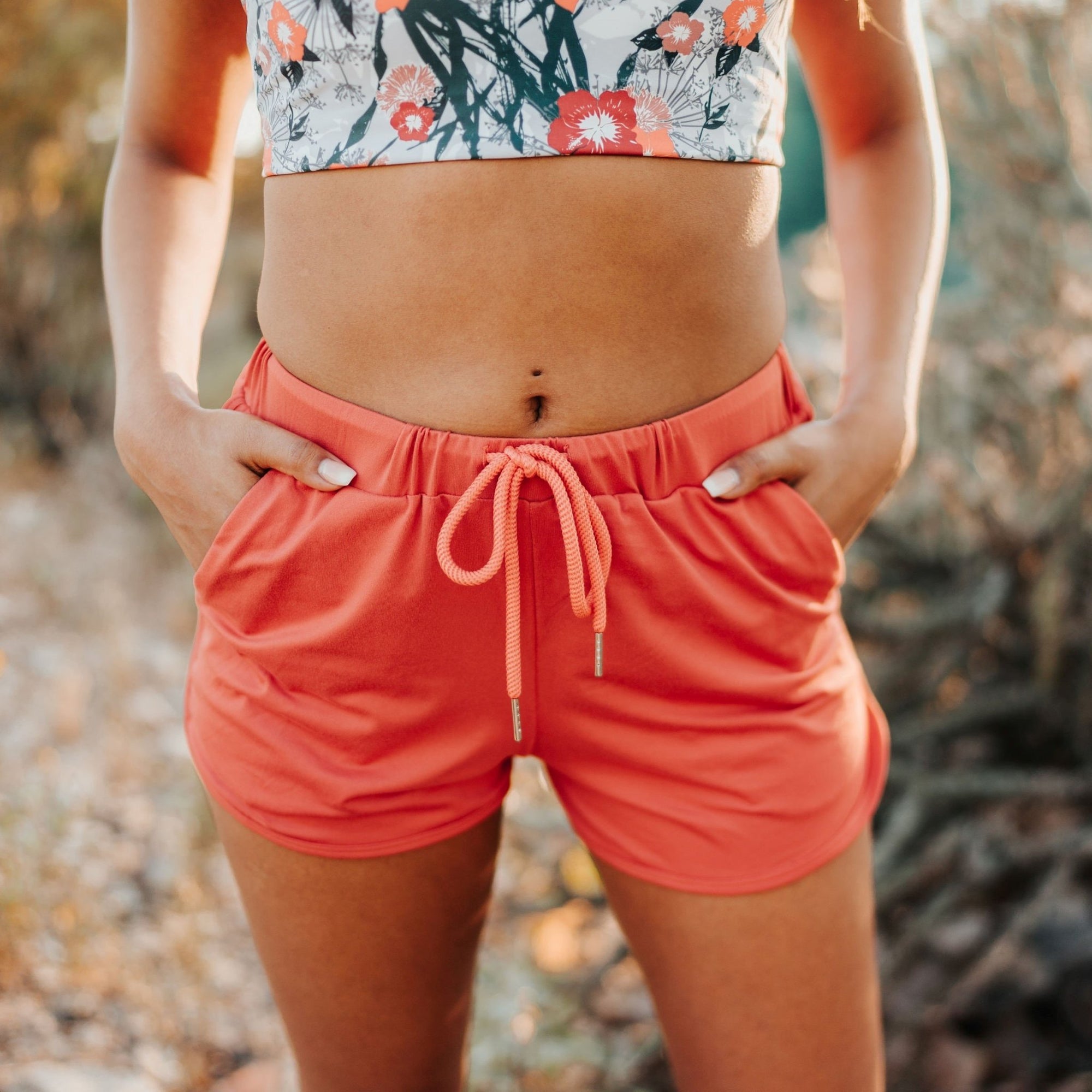 Weekend Shorts - Mango - Senita Athletics