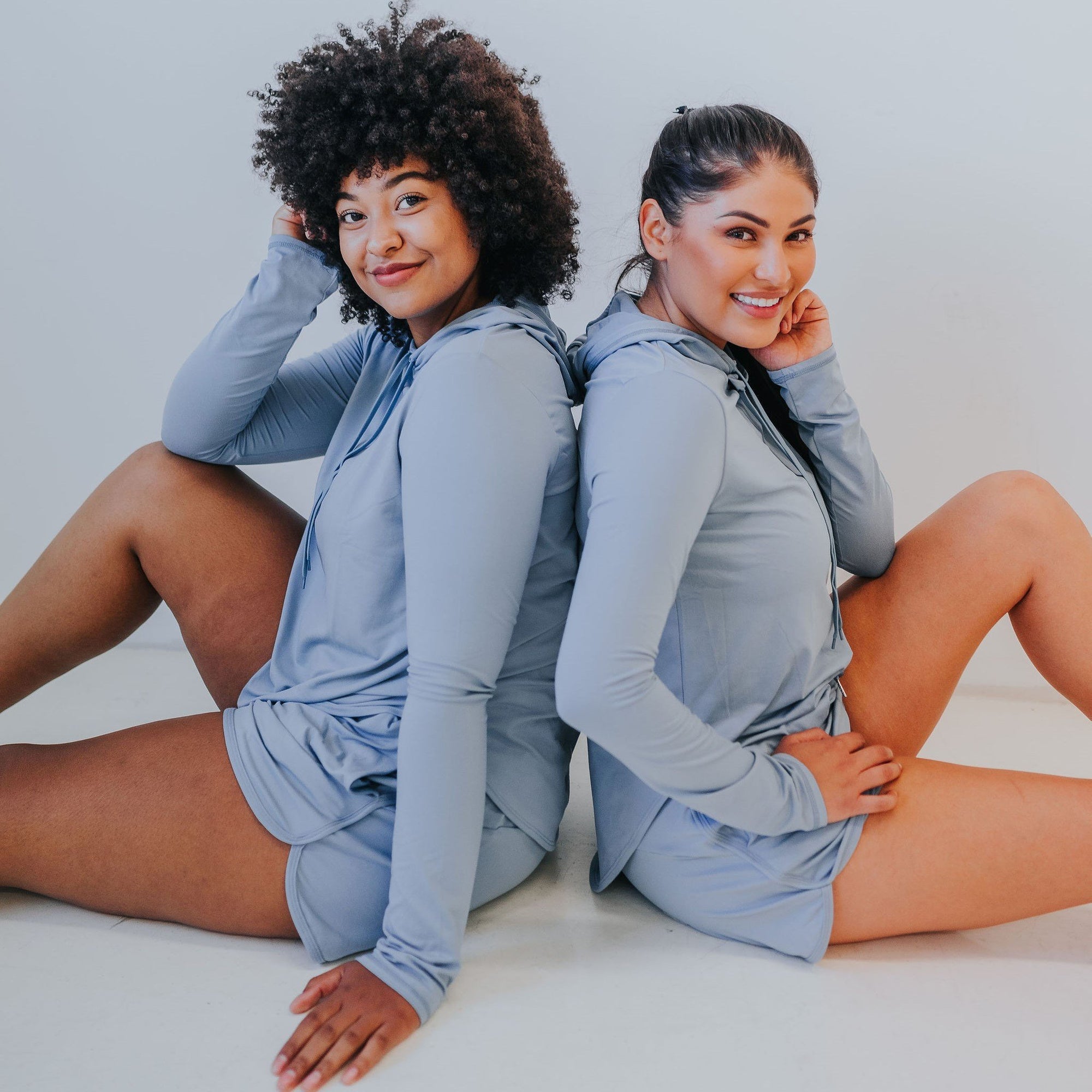 Weekend Shorts - Steel Blue - Senita Athletics
