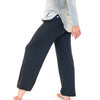 Wide Leg Lounge Pants - Black - Senita Athletics